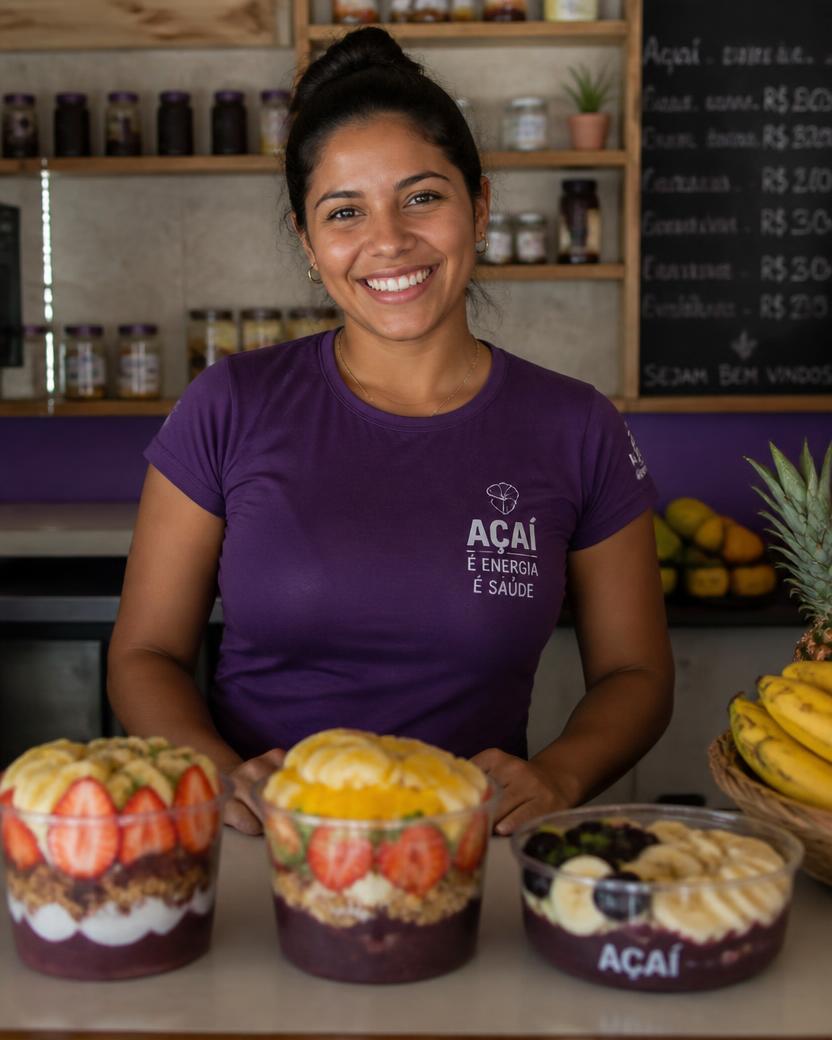 Juliana Prado, Açaí da Ju · Fortaleza, CE